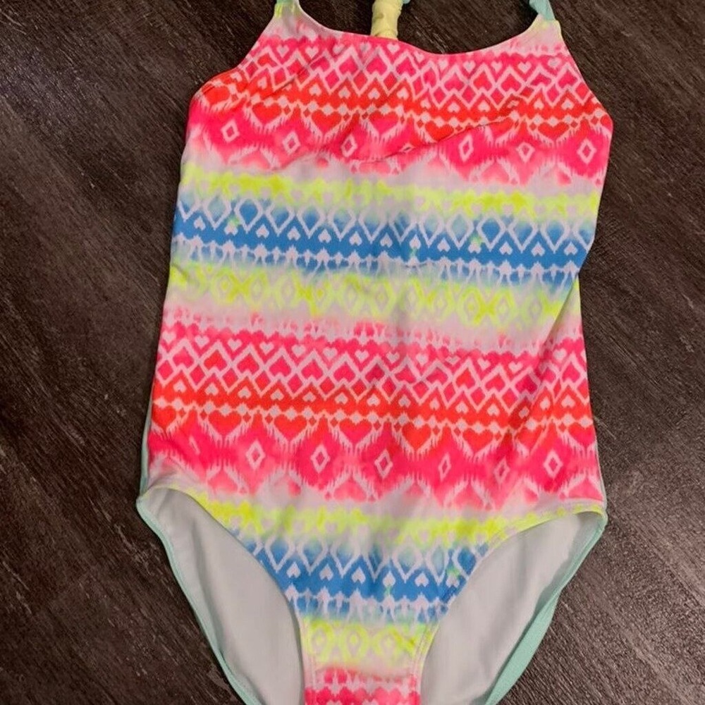 Freestyle Revolution Girls Swimsuit Bright Summer Swim Size‎ 16 NWT
